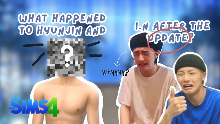 STRAY KIDS I What happened to Hyunjin and I.N after the update? I The Sims 4 I Ep.04