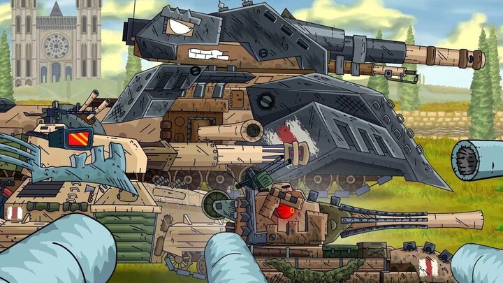 【Tank Animation】Attack of the British Giant Rat Squad