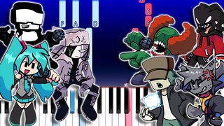 Top 10 Friday Night Funkin Songs On Piano