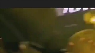 The bride's instinctive reaction