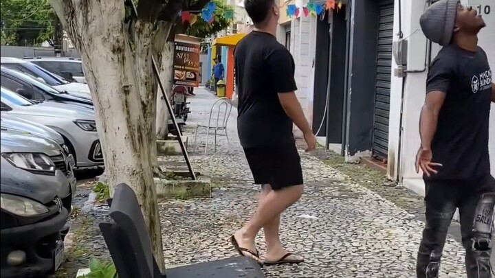 Where did this water cannonball come from?