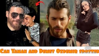Can Yaman and Demet Ozdemir spotted