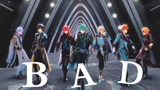 【原神MMD】提瓦特成男团 - BAD