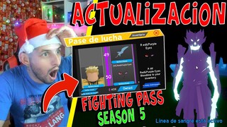 😱 ACTUALIZACION ANIME FIGHTING SIMULATOR UPDATE ROBLOX *FIGHTING PASS SEASON 5* SPIRIT SHARDS