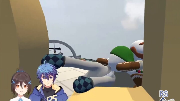 【Jas Slice】The little sister who suddenly appeared during the live broadcast