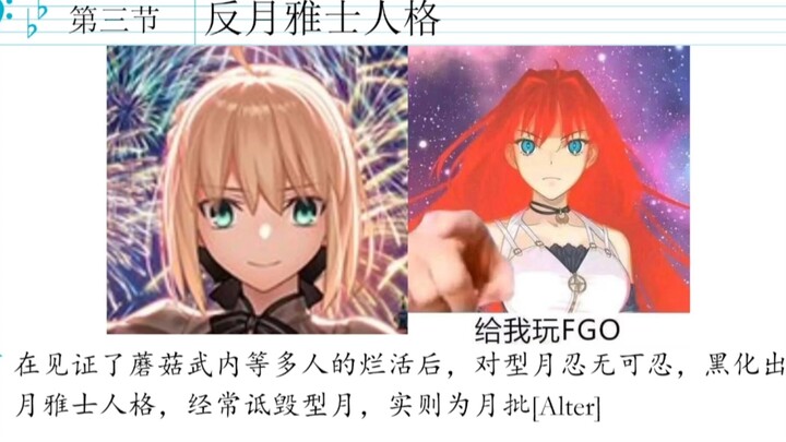 [补档]型月玩家的不同人格