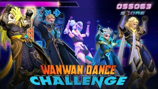 JIKA RANDOM HERO MENIRU GAYA WANWAN 😍😍 - WANWAN Dance Challenge | Mobile Legends PART8