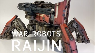 WAR ROBOTS RAJIN 雷神机甲 成品模型展示