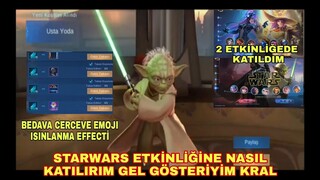 4000 ELMASA HEM USTA YODA KOSTÜMÜNÜ HEMDE 2 SINIRLI SÜRE EPİC ALDIM LESLEY LEGEND STARWARS ETKİNLİGİ