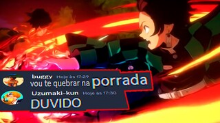 CHAMEI UM PRO PLAYER PRO X1 NO DEMON SLAYER... KKKKKKKKKKKKKKKKKK