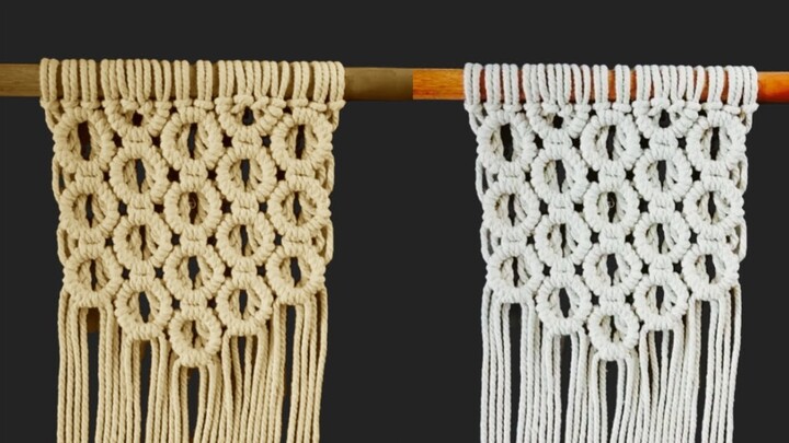 DIY Macrame Wall Hanging Zero Zero Design #macramewallhangingtutorial