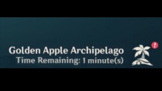 The last minute of the Golden Apple Archipelago
