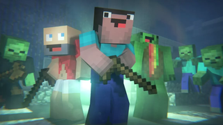 ZOMBIES (แอนิเมชั่น Minecraft) Hypixel