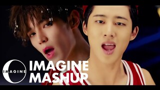 NCT 127 / IKON - LIMITLESS X RHYTHM TA (무한적아/리듬 타) MASHUP BY IMAGINECLIPSE | 앤씨티 127 X 아이콘