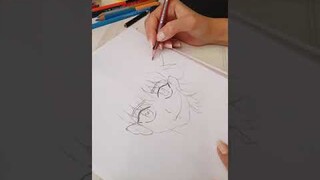 Drawing killua:Hunter X Hunter رسم شخصية كيلوا