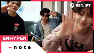 [ENGSUB][-note] 240128 JAKE SUNOO NI-KI - ENHYPEN (엔하이픈)