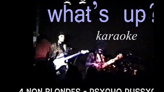 what's up?-HD karaoke (4 non blondes)