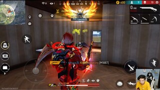 FREE FIRE BANTAI LAWAN PAKAI SENJATA SG !!