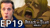 Attack On Titan Season 4 Part 2 Episode 19 Reaction || Shingeki no Kyojin