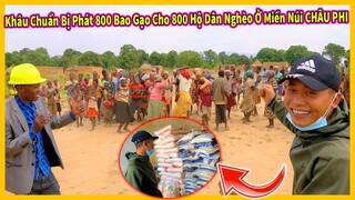 Thiết Lập Kỉ Lục Mới 800 Bao Gạo Sẽ Đến Tay 800 Hộ Dân Có Hoàn Cảnh Khó Khăn ở Châu Phi