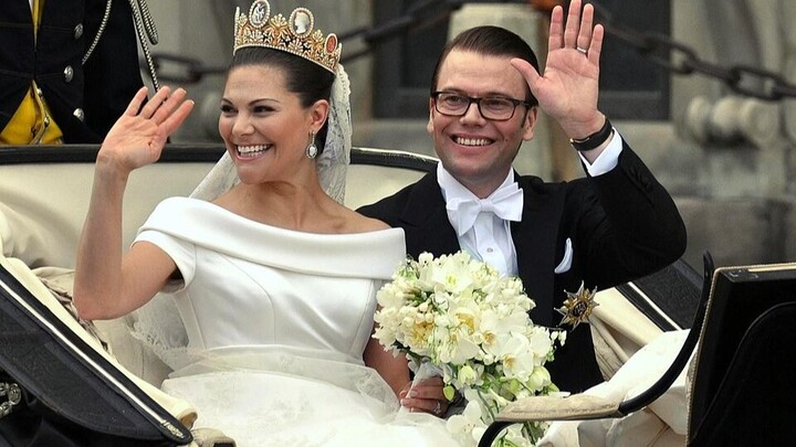Swedish Royal Wedding Crown Princess Victoria & Prince Daniel