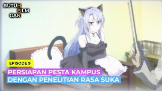 PERSIAPAN PESTA KAMPUS DENGAN PENELITIAN RASA SUKA | ALUR CERITA ANIME Rikei ga Koi Season 2