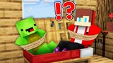 Who KIDNAPPED JJ and Mikey Into Scary Bed - in Minecraft Challange Maizen
