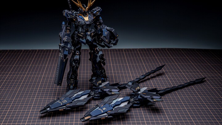[Renovation] Black MGEX Goddess of Destiny Gundam with a dazzling starry sky