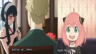 Yor Eats Out With Loid & Anya For The First Time | Spy X Family Episode 3