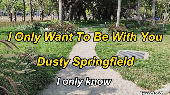 Dusty Springfield - I Only Want To Be With You(Lyrics)