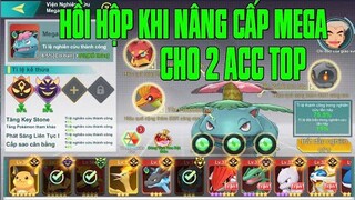 BẢO BỐI HUYỀN THOẠI - CHƠI LỚN NÂNG MEGA RÙA VÀ MEGA ẾCH CHO 2 ACC TOP 1 VÀ TOP 2 SEVER 1...