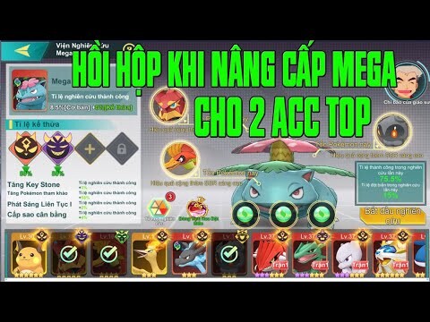 BẢO BỐI HUYỀN THOẠI - CHƠI LỚN NÂNG MEGA RÙA VÀ MEGA ẾCH CHO 2 ACC TOP 1 VÀ TOP 2 SEVER 1...