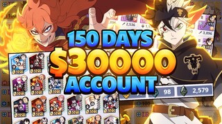 $30,000 ACCOUNT REVIEW! *EVERY UNIT* MAX DUPED! | Black Clover Mobile