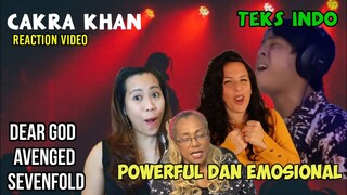 TERBAIK‼️POWERFUL N EMOSIONAL || CAKRA KHAN REACTION || DEAR GOD AX7 COVER