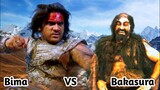 BIMA VS BAKASURA| PERTEMPURAN DAHSYAT BIMA MELAWAN RAKSASA BAKASURA