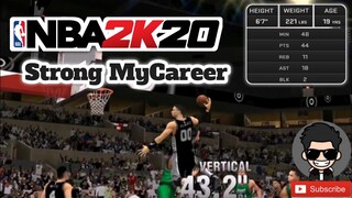 NBA 2K20 Mobile || Strong MyCareer || Triple- Double GamePlay