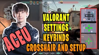 NRG Aceu Valorant Settings, Keybinds, Crosshair and Setup [Updated 28 Oct 2020]