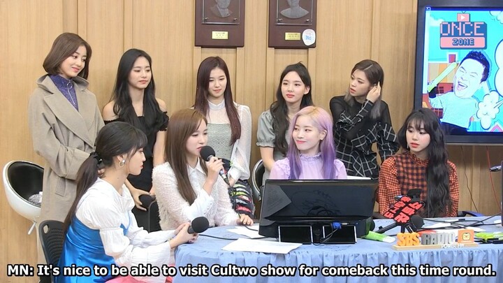 [ENG SUB] 181108.Cultwo.Show.OnceZone