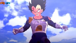 Dragon Ball Z Kakarot, Vegeta defeat scene, Dragon Ball Kakarot Gameplay 2020, 60FPS