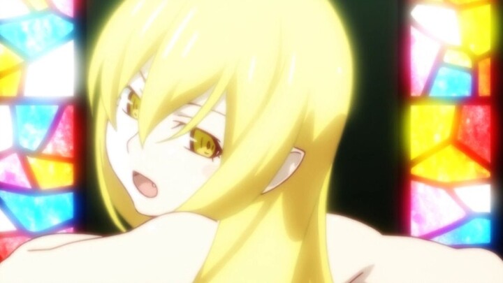 "Saat kamu menyatukan bagian-bagian lucu dari Shinobu Oshino"