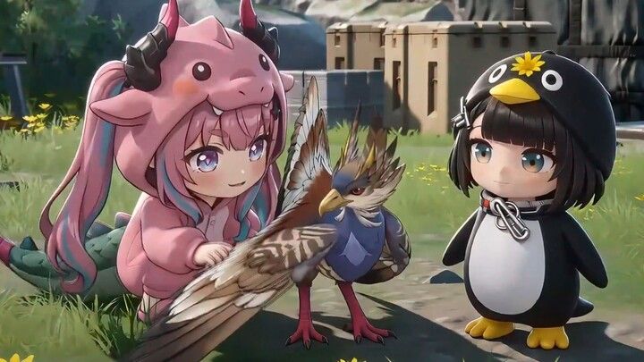 Coo-coo, gagaga? Yvonne’s little feathered beastie has escaped?! [Endland Kindergarten]