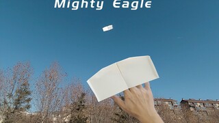 纸飞机设计大赛冠军机型，横折长滞空纸飞机神鹰 by Zayan