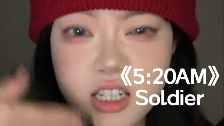 "Why didn't you tell me earlier about our future"｜cover《5:20AM》Soldier