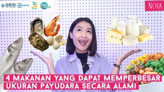 4 Makanan yang Dapat Memperbesar Ukuran Payudara  Secara Alami