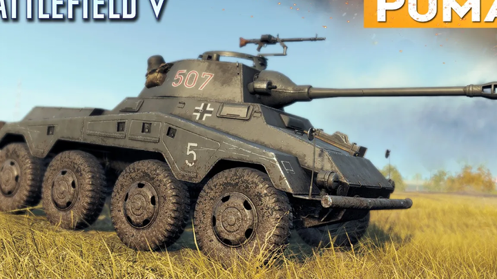 นักล่ารถถัง PUMA - Battlefield V Panzer Storm