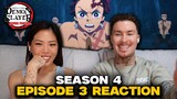 TANJIRO BEGINS TRAINING! | Demon Slayer Season 4 Episode 3 Reaction