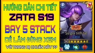 Zata Liên Quân | Cách chơi, Lên đồ, Bảng ngọc Zata mùa 19 chuẩn leo rank cao thủ cực dễ - HD GAME 76