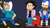 Jika ANNOYING ORANGE bertemu FRESH SANS【FNF Pibby and Undertale animation】