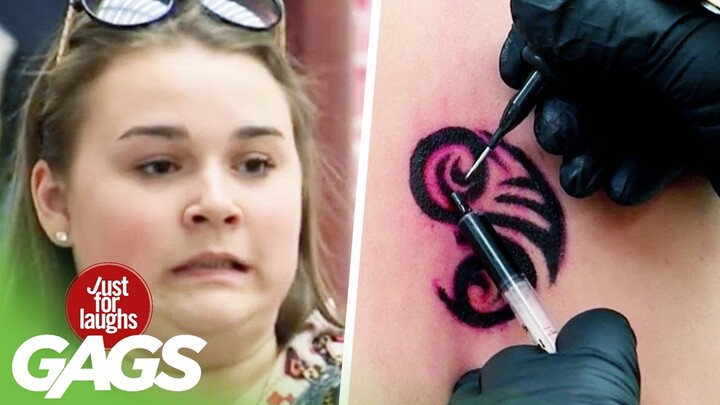 Tattoo Disaster | Just for Laughs Compilation