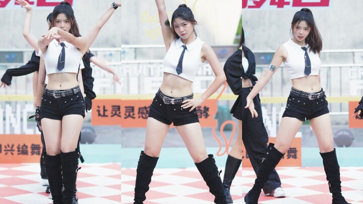 WANNABE roadshow cover dance - Shin Yu-na Yuna